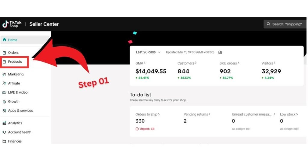 tiktok Shop product selection