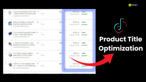 TikTok Shop Title Listing Optimization