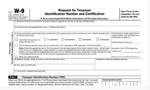 TikTok Shop Account Setup Tax Documents