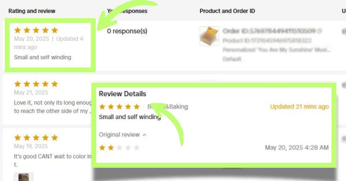 Tiktok shop negative removal process