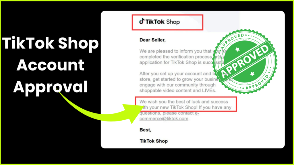 TikTok Shop Account Setup