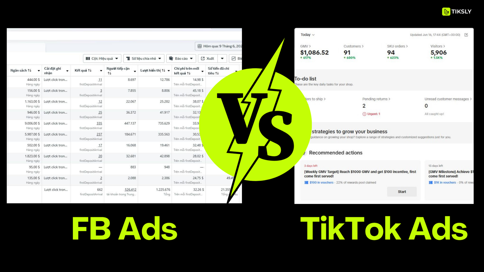 FB Ads vs TikTok Ads