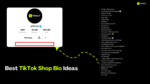 Tiktok shop bio ideas