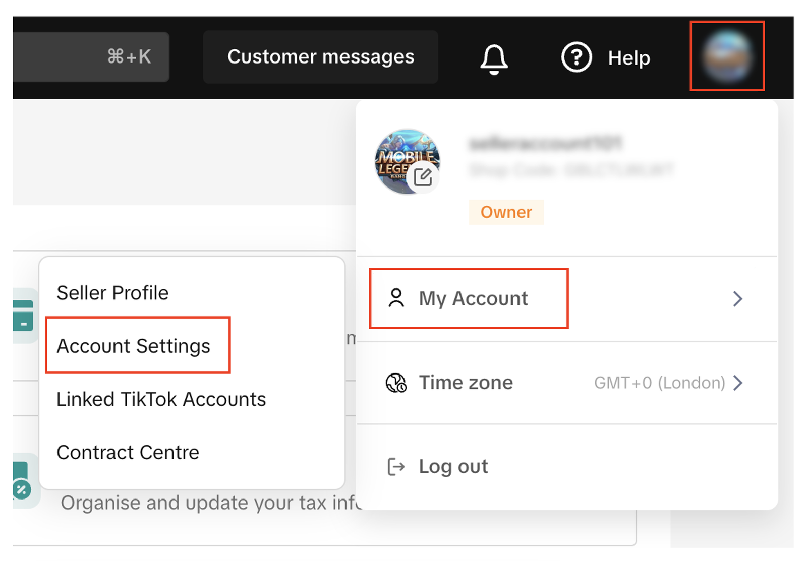 tiktok shop account setting for brand approval