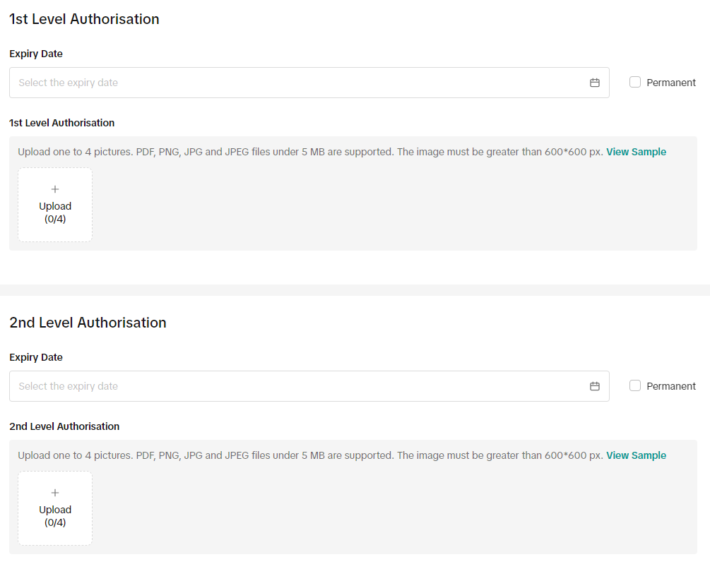 setting up authorization on TikTok shop