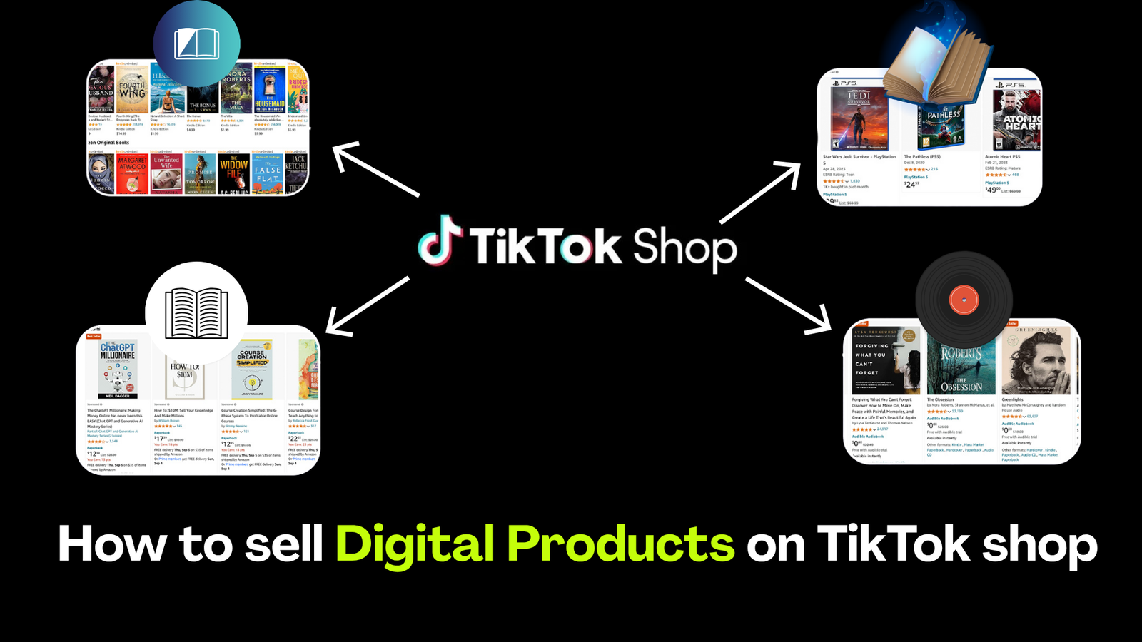 Digital Products Selling on TikTok Shop