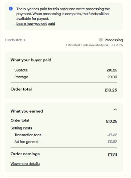 ebay fee