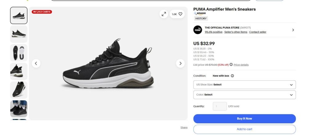 title optimization in EBAY