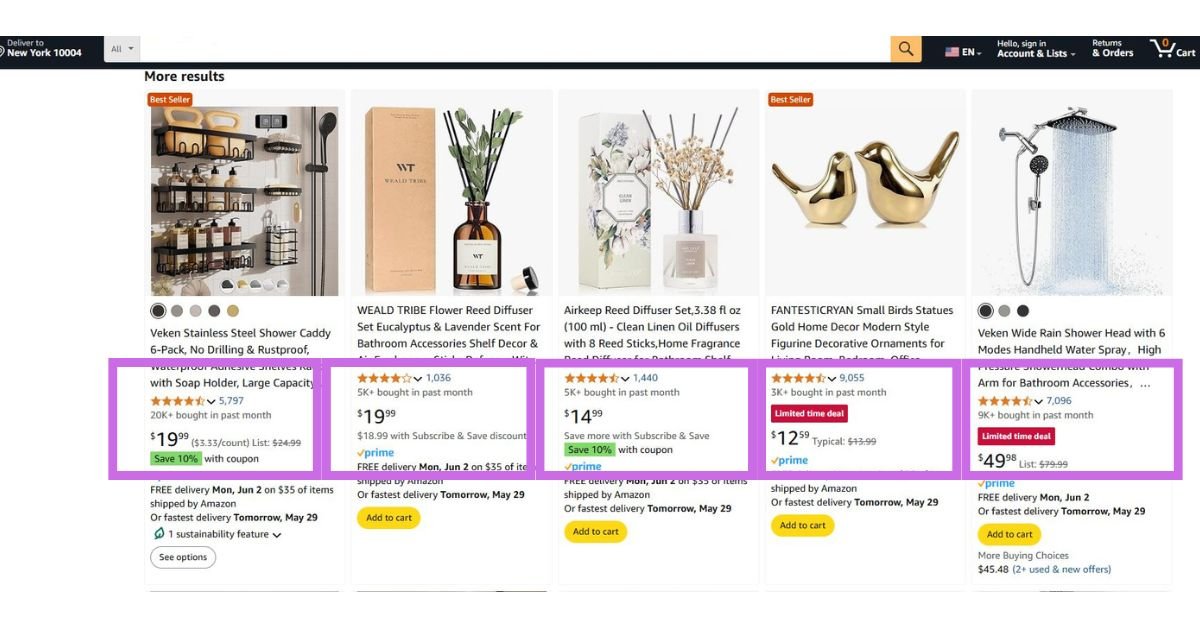 winning product research on Amazon.