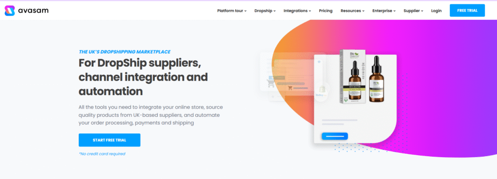 Avasam dropshipping