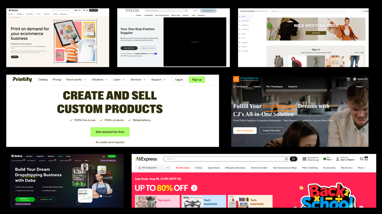 Best TikTok Shop dropshipping suppliers