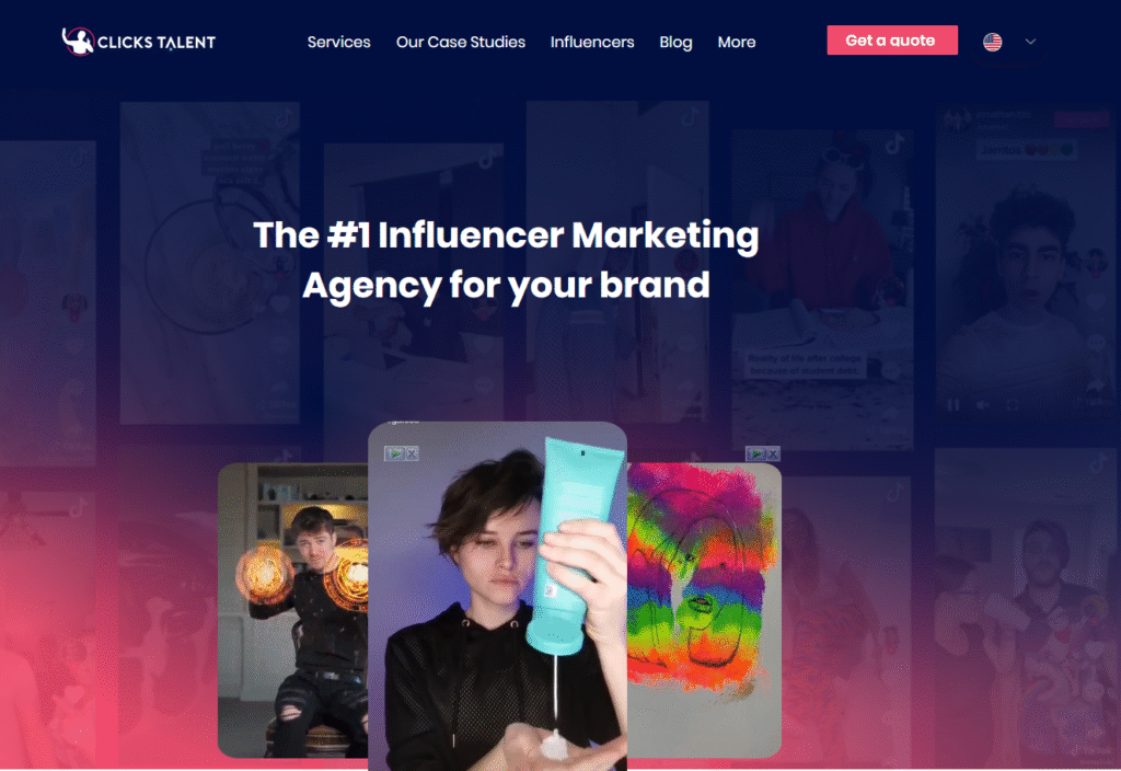 Clicktalent agency