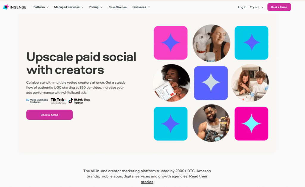 insense ugc platform