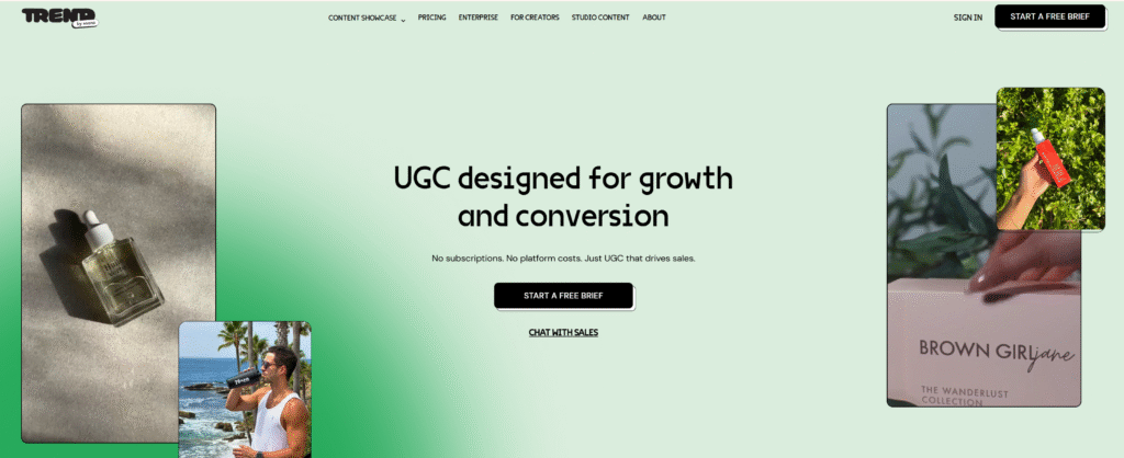 trend ugc platform