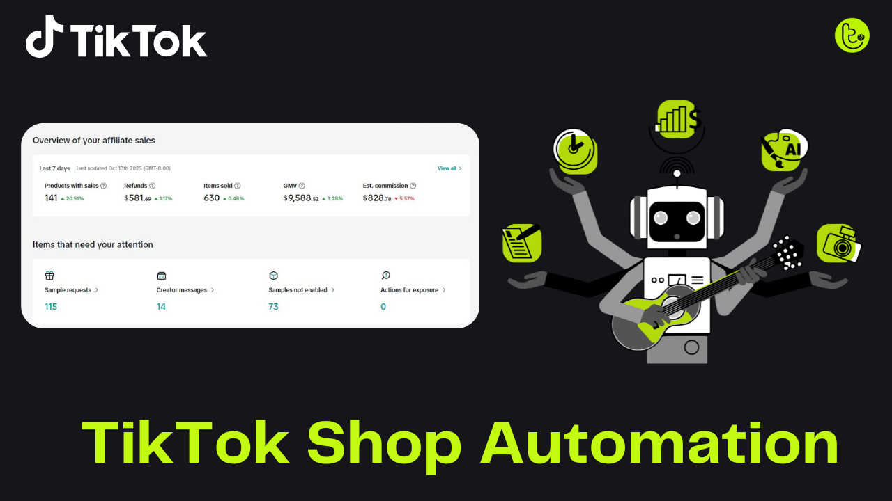 TikTok Shop Affiliate Automation Human Outreach