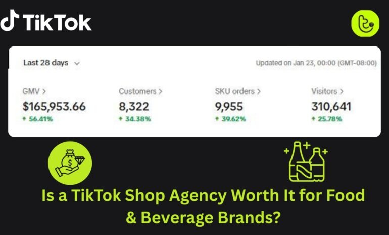 Is a TikTok Shop Agency Worth It for Food & Beverage Brands?
