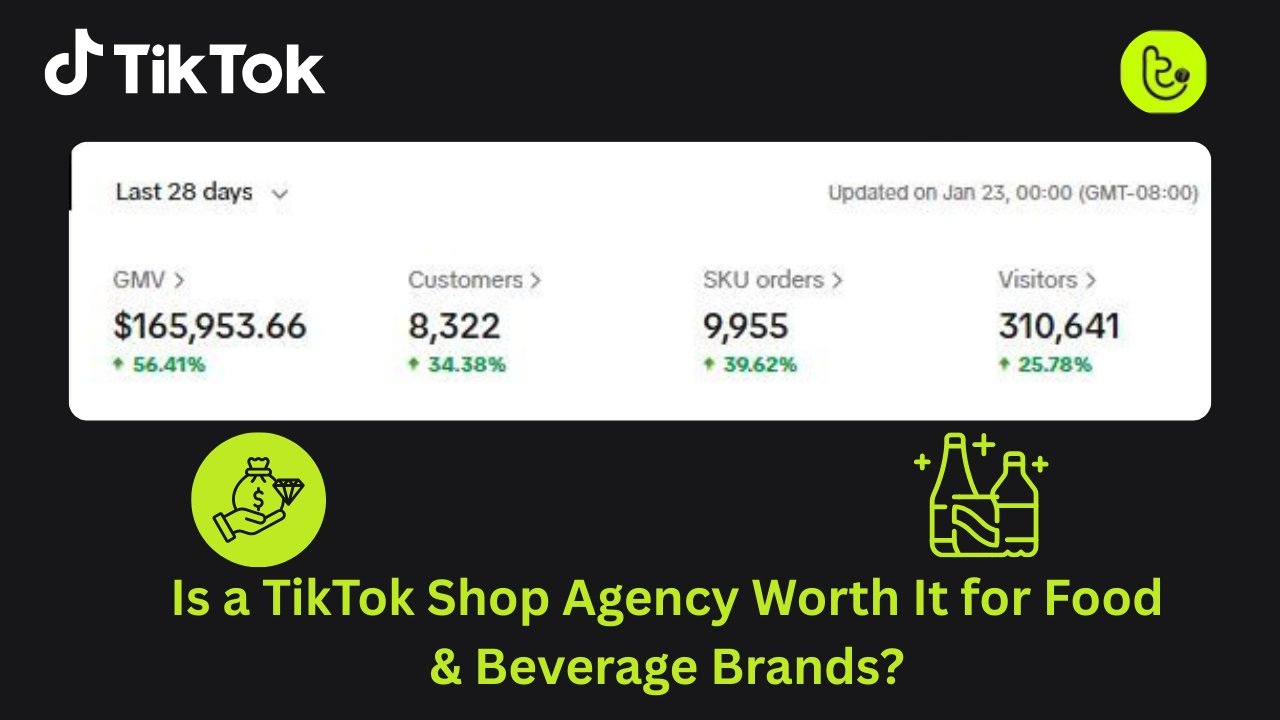 Is a TikTok Shop Agency Worth It for Food & Beverage Brands?