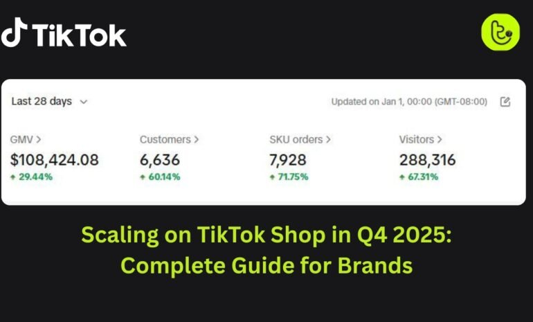 Scaling on TikTok Shop in Q4 2025: Complete Guide for Brands