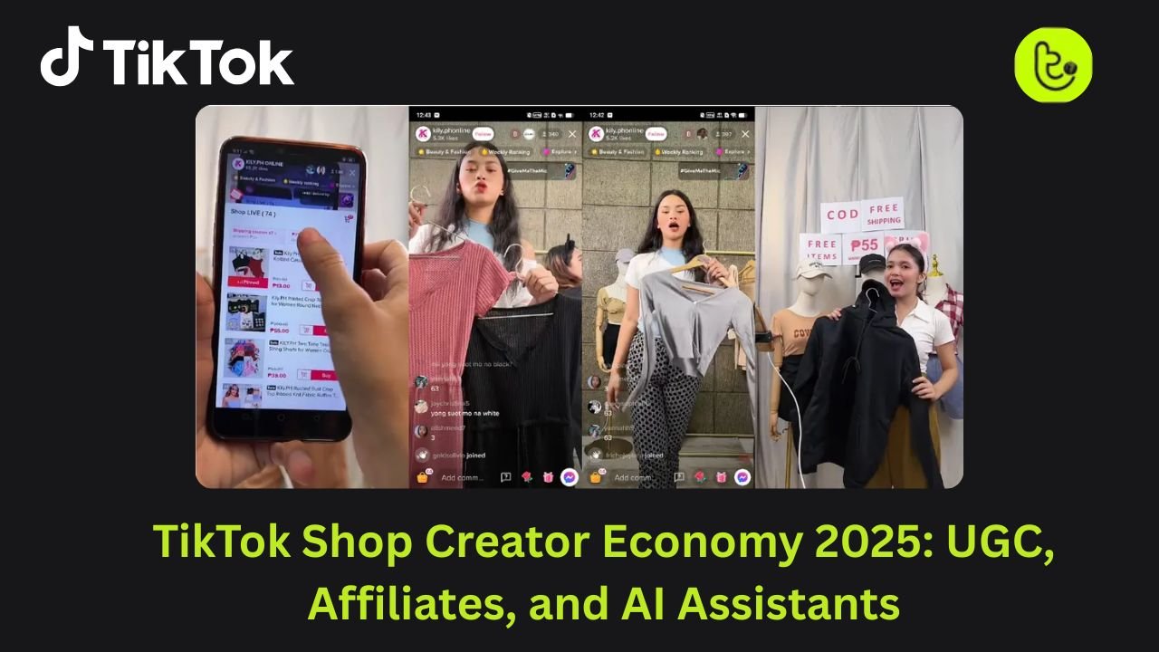 TikTok Shop Creator Economy 2025: UGC, Affiliates, and AI Assistants