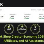 TikTok Shop Creator Economy 2025: UGC, Affiliates, and AI Assistants