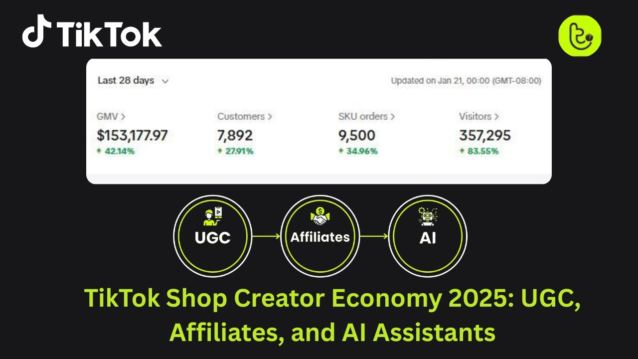TikTok Shop Creator Economy 2025: UGC, Affiliates, and AI Assistants