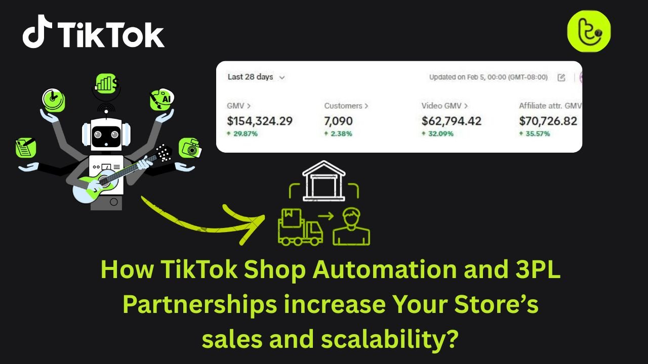 How TikTok Shop Automation and 3PL Partnerships increase Your Store’s sales and scalability?