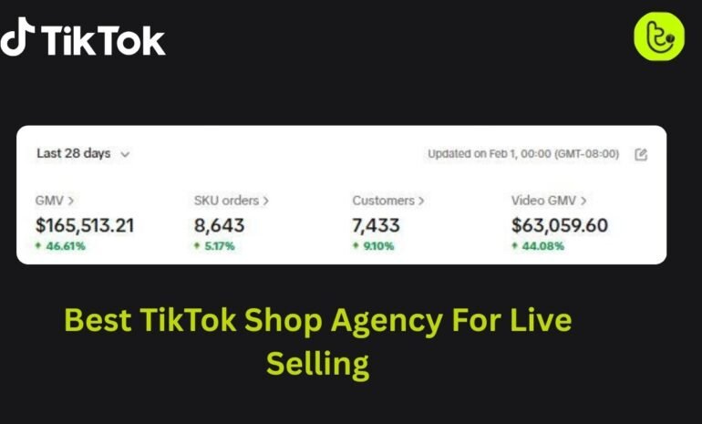 Best TikTok Shop Agency For Live Selling
