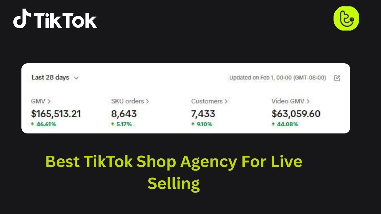 Best TikTok Shop Agency For Live Selling