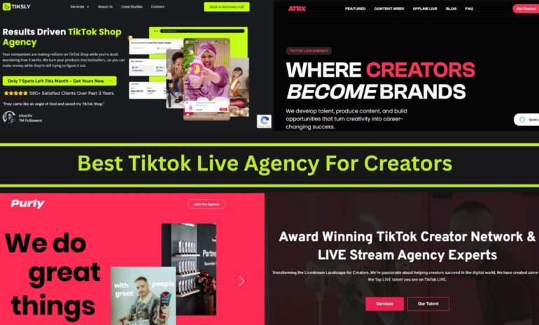 Best Tiktok Live Agency For Creators