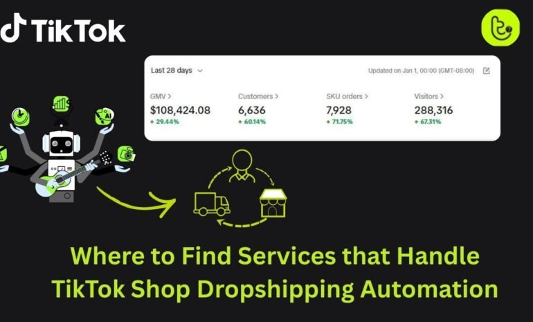 Where to Find Services that Handle TikTok Shop Dropshipping Automation