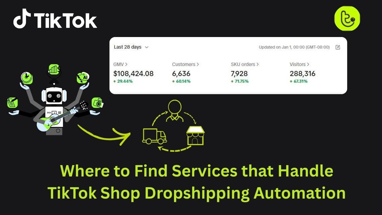 Where to Find Services that Handle TikTok Shop Dropshipping Automation