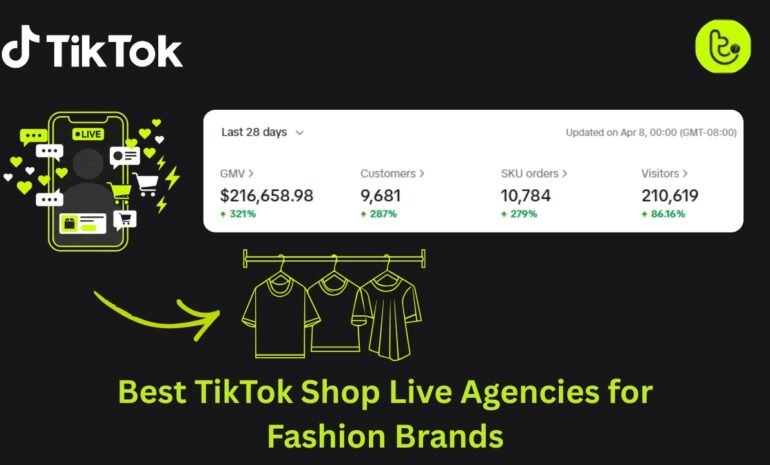 Best TikTok Shop Live Agencies for Fashion Brands