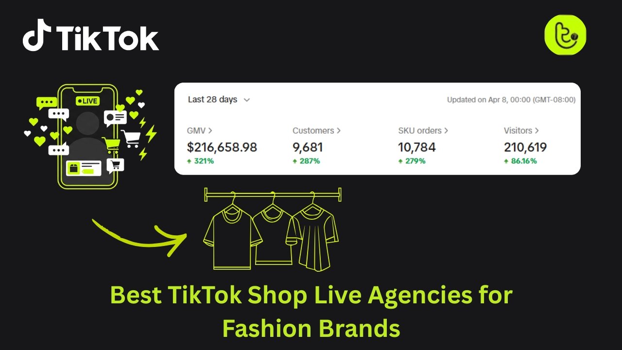 Best TikTok Shop Live Agencies for Fashion Brands