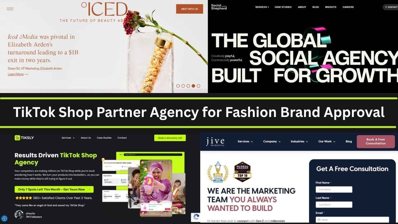 Best TikTok Shop Partner Agency for Fashion Brand Approval