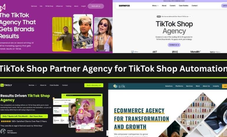 Best TikTok Shop Partner Agency for TikTok Shop Automation