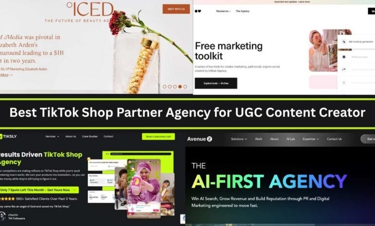 Best TikTok Shop Partner Agency for UGC Content Creator