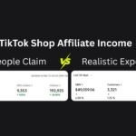 TikTok Shop Affiliate Income Realistic Expectations vs What People Claim