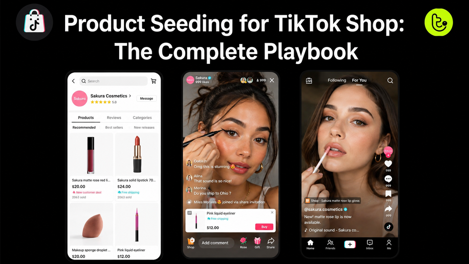 Product Seeding for TikTok Shop: The Complete Playbook