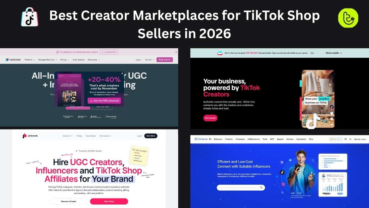 Best Creator Marketplaces for TikTok Shop Sellers in 2026