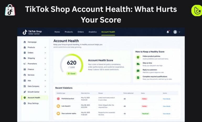 TikTok Shop Account Health What Hurts Your Score